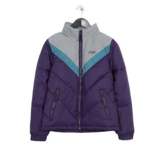 ROLL-IN HOODED FAKE DOWN JACKET 182.EW10.123 PURPLE