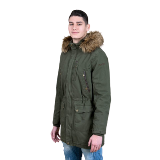 INOX COTTON PARKA 16538 OLIVE