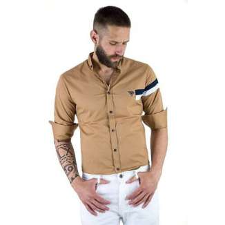 Stefan shirt 9007s/20 CAMEL