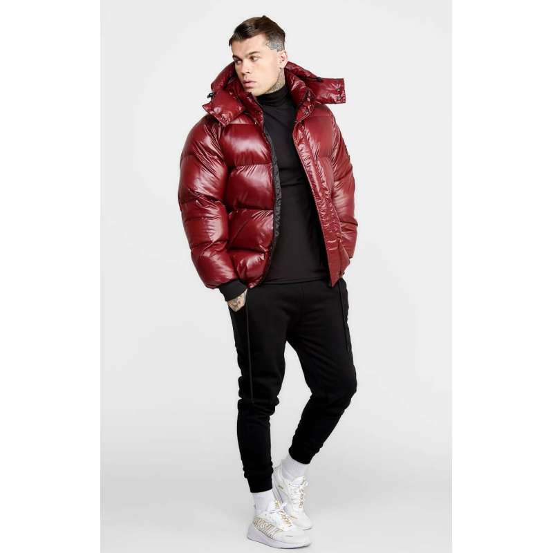 Siksilk puffer outlet jacket