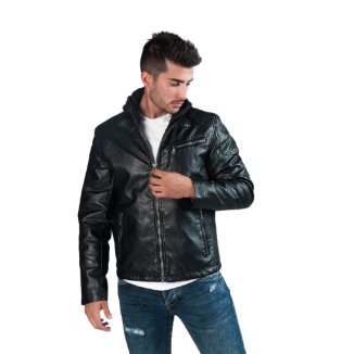 INOX LEATHER PU JACKET...