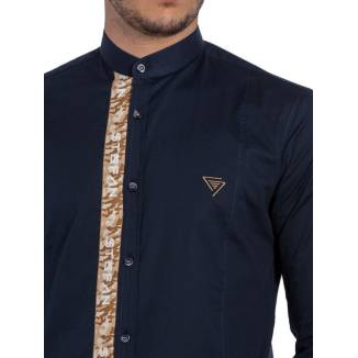 Stefan shirt 9008s/20 NAVY