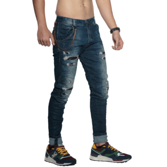 ΠΑΝΤΕΛΟΝΙ JEAN DAMAGED R2-BLUE