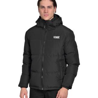 VCODE PUFFER JACKET V28 BLACK