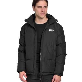 VCODE PUFFER JACKET V28 BLACK