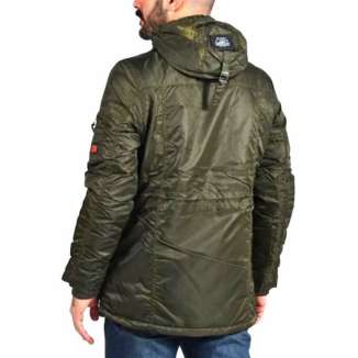 HOODED SEMI LONG JACKET...