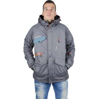 HOODED SEMI LONG JACKET...