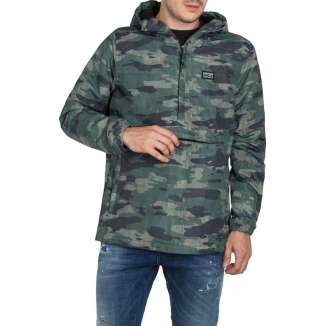 HOODED PULLOVER JACKET...