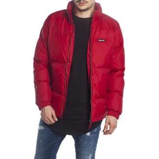 ROLL-IN HOODED FAKE DOWN JACKET 182.EM10.71 RED