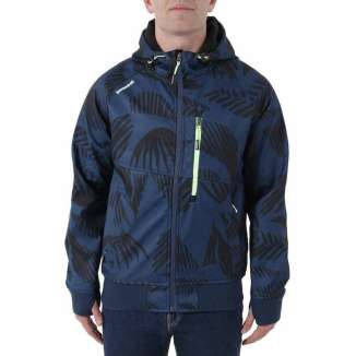 Hooded Bonded Sport Jacket 172.BM11.109 BLUE
