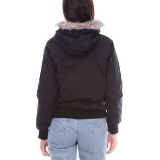 HOODED COTTON BOMBER JACKET...