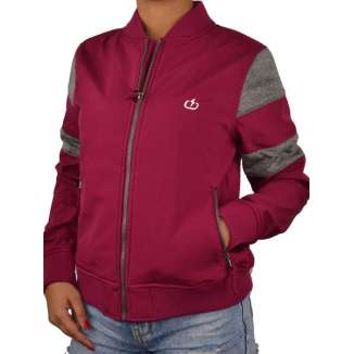 BONDED BOMBER JACKET 182.EW11.79 RASBERRY