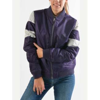 BASIC BOMBER JACKET 182.EW10.79 PURPLE