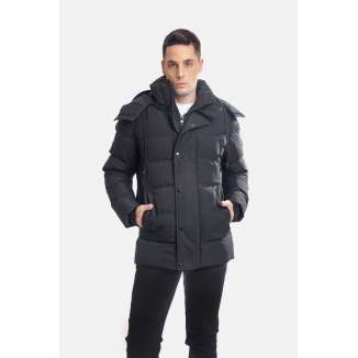 PACO HOODED LONGLINE PUFFER...