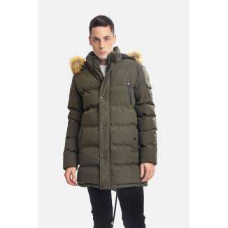 PACO HOODED LONGLINE PUFFER...