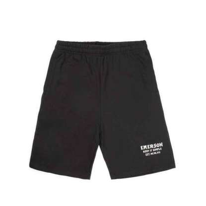 MEN'S SWEAT SHORTS 191.EM26.33 BLACK