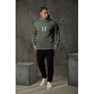 Henry Hoodie 3-502 KHAKI