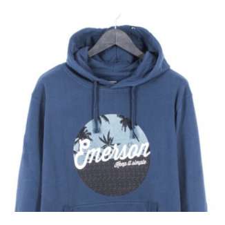 GRAPHIC PRINT HOODIE 172.EM20.44 BLUE