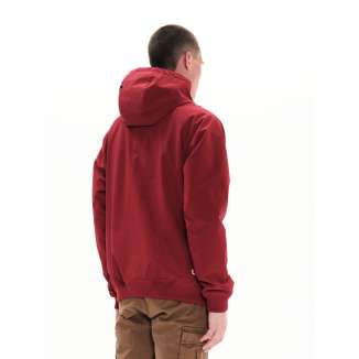 DETACHABLE HOOD BOMBER JACKET 182.EM10.151 RED
