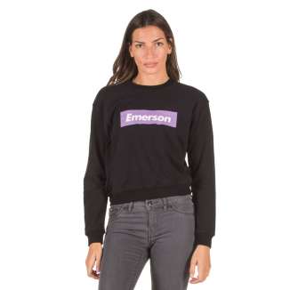 SWEATSHIRT 182.EW20.51 BLACK