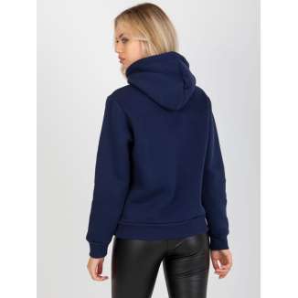 GRAPHIC PRINT HOODIE WFR1564 NAVY