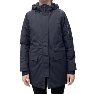 HOODED SEMI LONG JACKET...