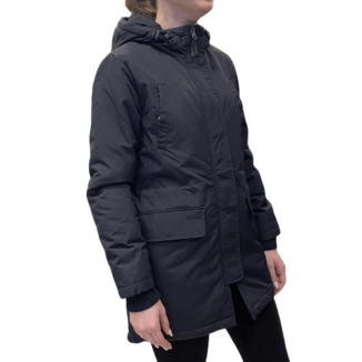 HOODED SEMI LONG JACKET...