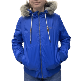 HOODED BOMBER JACKET W1437...