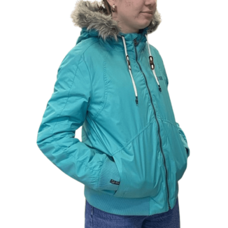 HOODED BOMBER JACKET W1437...
