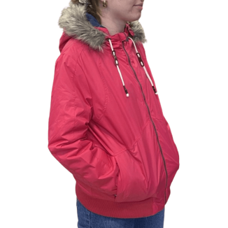 HOODED BOMBER JACKET W1437...