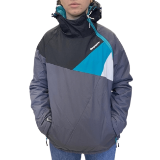 HOODED PULLOVER JACKET...