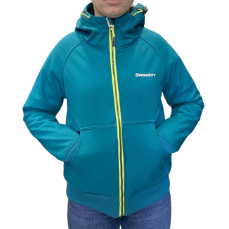 HOODED BONDED BOMBER JACKET...