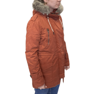 COTTON PARKA W1440 ORANGE