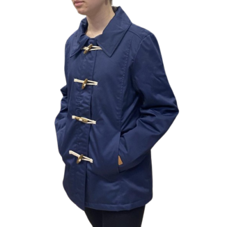 BASEHIT COTTON COAT W1393 NAVY