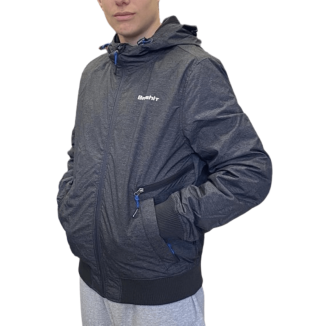 Hooded Bomber Sport Jacket...