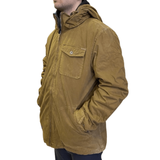 Cotton Padded Hooded Long...