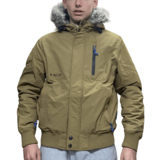 HOODED BOMBER SPORT JACKET...