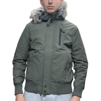 HOODED BOMBER SPORT JACKET...