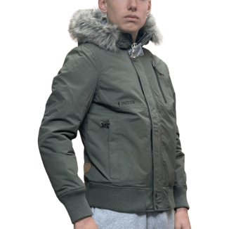 HOODED BOMBER SPORT JACKET...