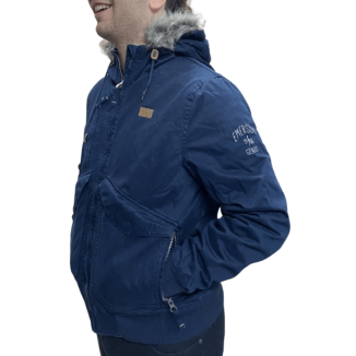 HOODED BOMBER JACKET...