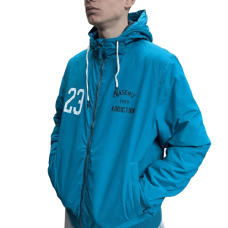HOODED BOMBER  JACKET...