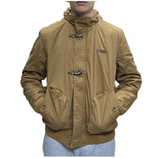 HOODED BOMBER COTTON JACKET...