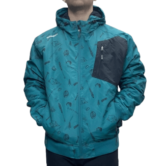 BASEHIT HOODED BOMBER...