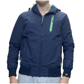 BASEHIT HOODED BOMBER...