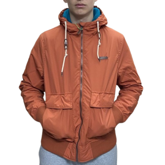 BASEHIT HOODED BOMBER...