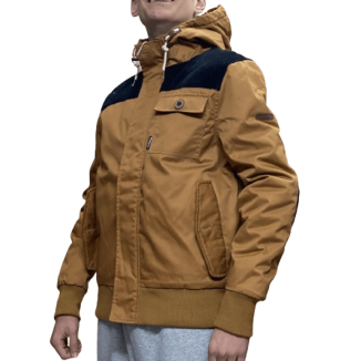 BASEHIT HOODED BOMBER...