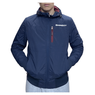 BASEHIT HOODED BOMBER...