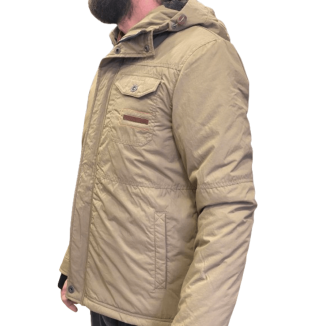 EMERSON HOODED SEMI LONG...