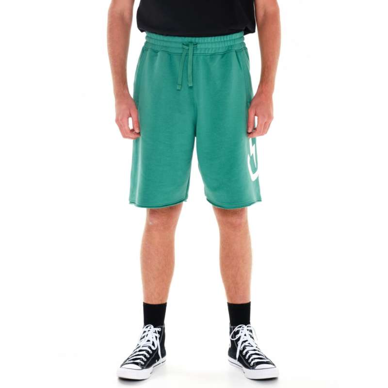 Firehouse Hunter Green Sweat Shorts