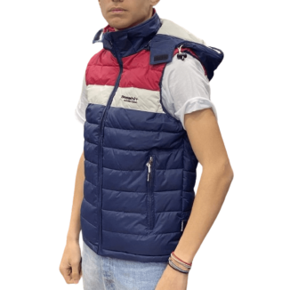 HOODED VEST JACKET SM1527...
